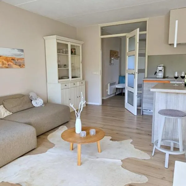 Strandnahes Ferienhaus mit Garten hundefreundlich MeerZeit Ameland，位于比伦的酒店