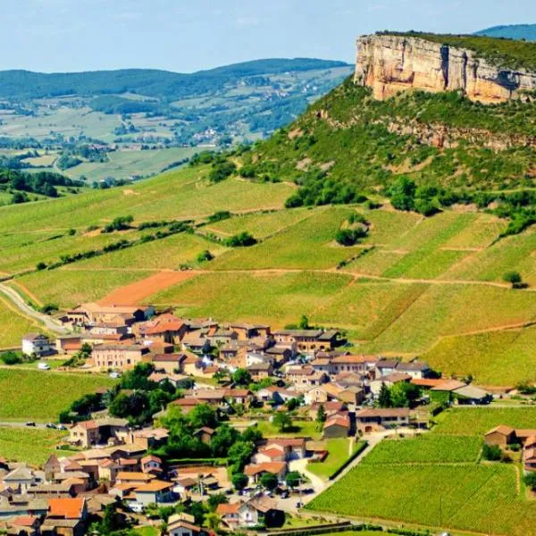La maison des vendangeurs，位于Vergisson的酒店