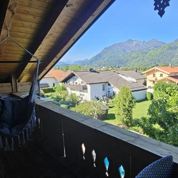 Ferienwohnung Weitblick Grassau，位于格拉绍的酒店