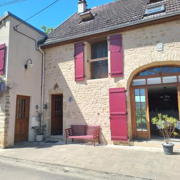chez Jean Louis et Annie，位于Fontenay-près-Vézelay的酒店