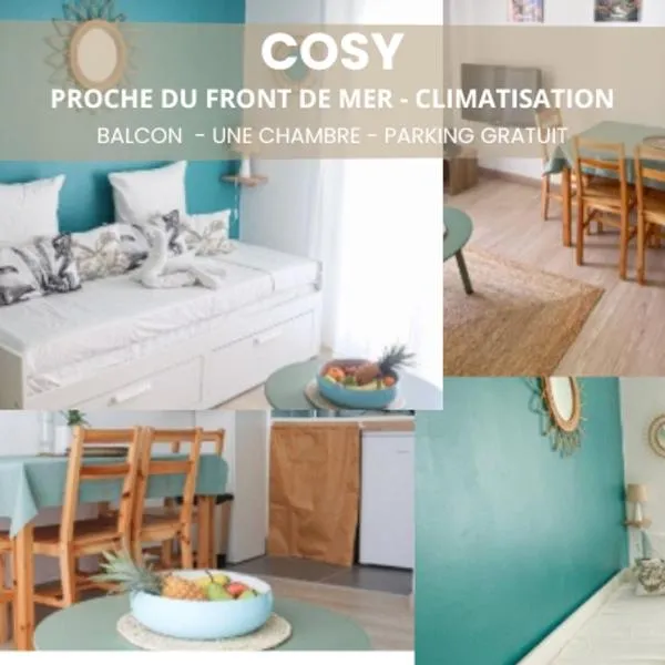Cosy - 2pers - Proche front de mer - By Sister Home，位于圣克罗蒂德的酒店