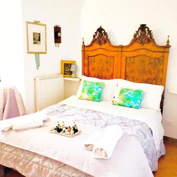 Central Studio in Moneglia 20 steps from beach and 20 minutes from the Cinque Terre by train，位于莫内利亚的酒店