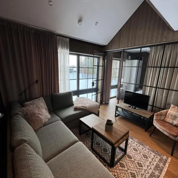 Lindvallen Ski Resort Pool and Padel - Sauna - 6 Guests，位于萨伦的酒店