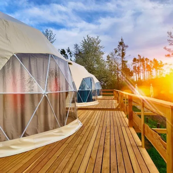 Glamping Trhovky，位于Milešov的酒店