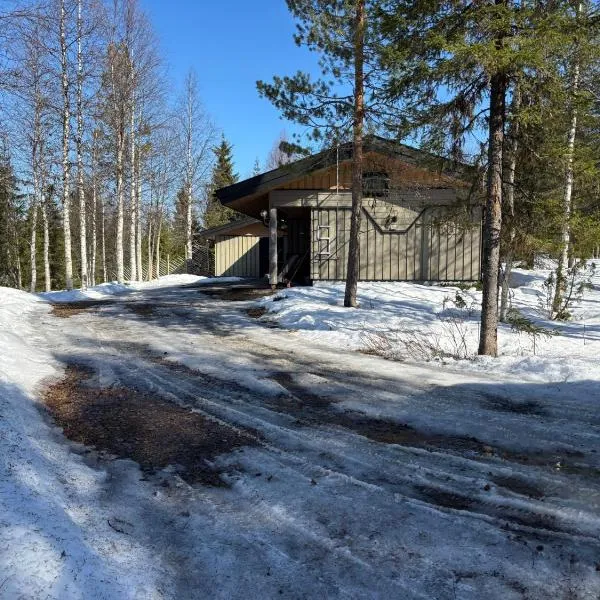 Ruka Mustalampi Satakieli mökki 5，位于库萨莫的酒店