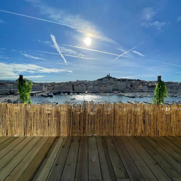 Appartement vue imprenable Vieux-Port et Notre Dame，位于马赛的酒店
