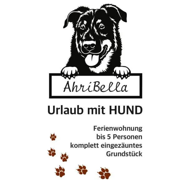 URLAUB mit HUND -Ferienwohnung "AhriBella"-，位于格洛韦的酒店