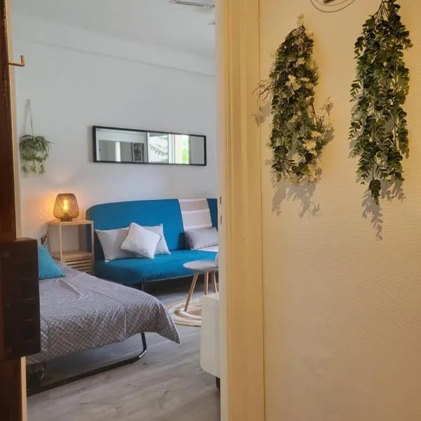 Appartement Juan Les Pins à 2 min de la plage，位于昂蒂布的酒店