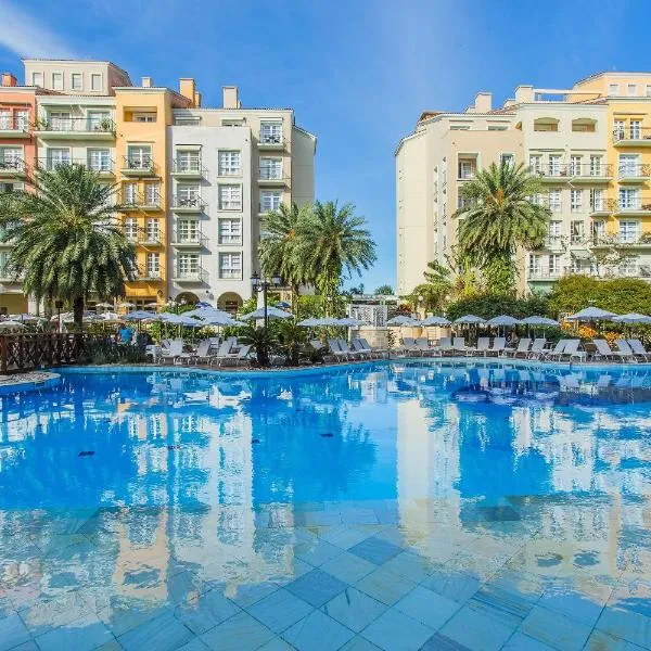 Suíte com vista para praia dentro de hotel - Seazone ILCTOP，位于弗洛里亚诺波利斯的酒店