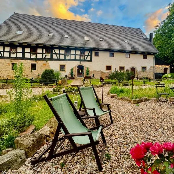 The Oak Lodge - Freedom For The Soul，位于Płóczki Górne的酒店