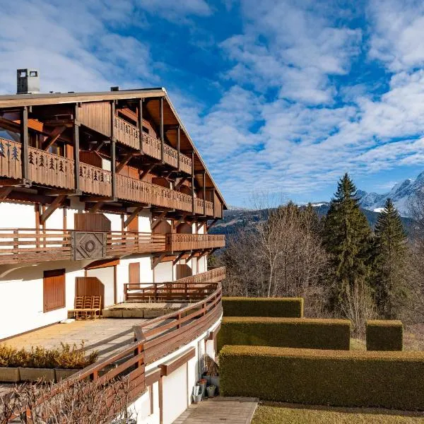 Studio Cabine Saint-Gervais，位于圣热尔韦莱班的酒店