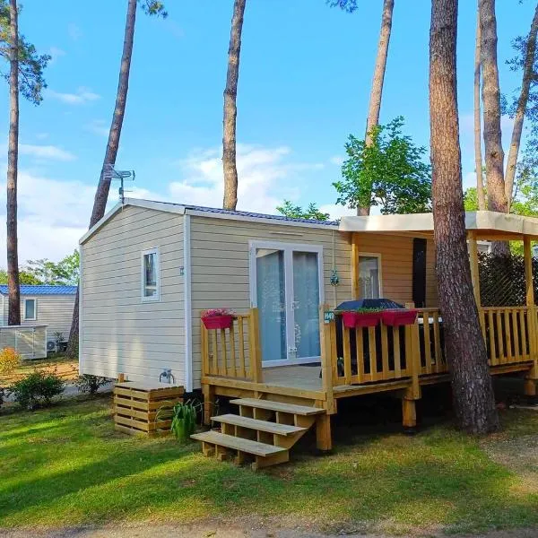 MOBIL HOME à SEIGNOSSE dans les Landes près de la mer，位于塞尼奥斯的酒店