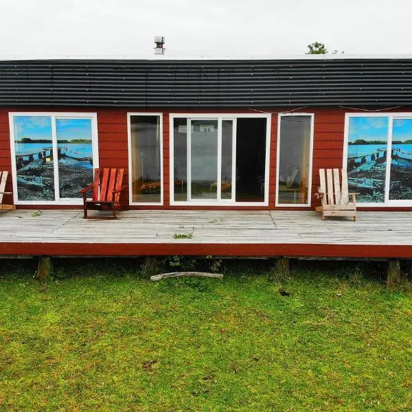 Cabañas Chiloé Quemchi Laguna Popétan，位于Chohen的酒店