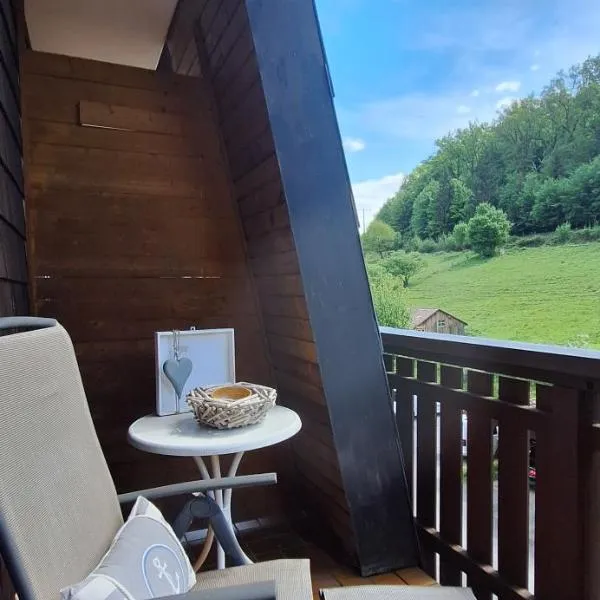 Waldquelle Vital Gästehaus，位于埃贝尔巴赫的酒店