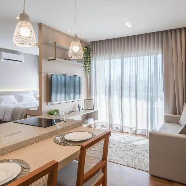 Aconchegante Studio no Cambuí，位于坎皮纳斯的酒店