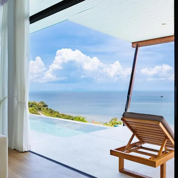 Sky Villa - Panoramic sea view，位于帕干岛的酒店