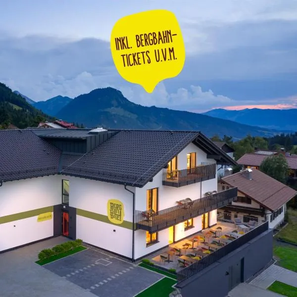 BergBuddies - Übernachtung inklusive kostenlosen Bergbahntickets und vielem mehr，位于巴特欣德朗的酒店