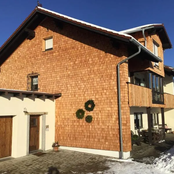 Ferienwohnung Dorfblick (Herzog)，位于林德伯格的酒店