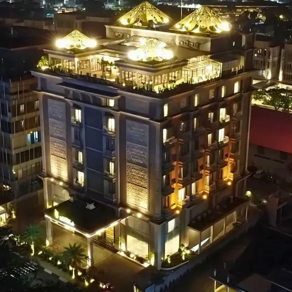 格兰缇知酒店及天空酒廊，位于塞尔蓬的酒店