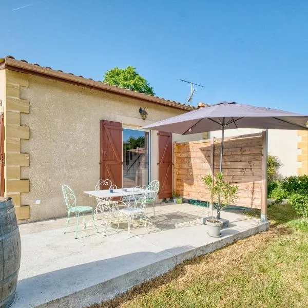 Le Refuge des Vignes，位于Lamonzie-Saint-Martin的酒店