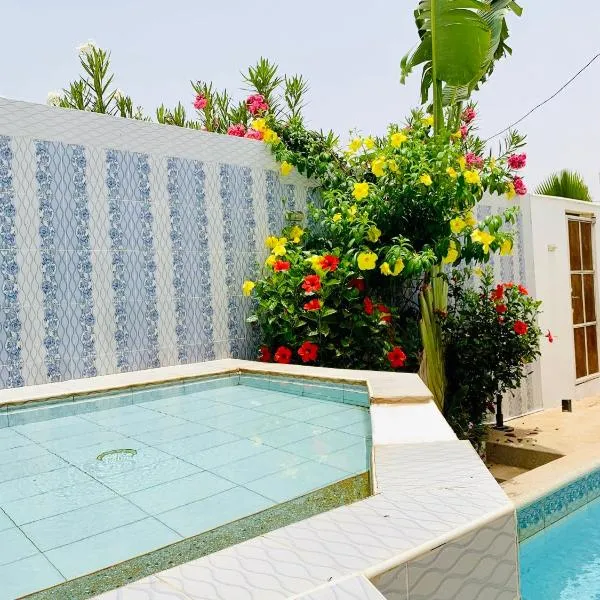 Oasis calme avec piscine à la Somone，位于索蒙的酒店