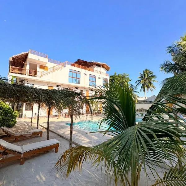 Mexhe Hotel El Cuyo，位于埃尔库约的酒店