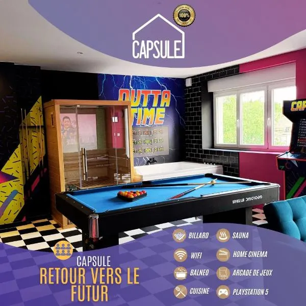 Capsule retour vers le futur，位于莫伯日的酒店