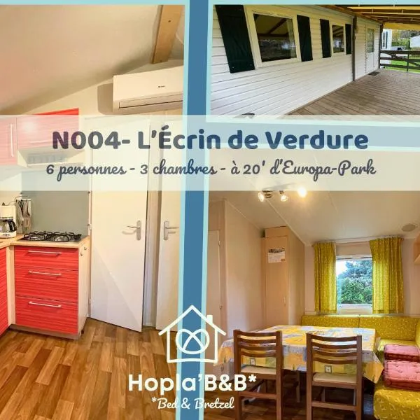 N004 - L'Ecrin de Verdure - climatisé - TV - proche Europa Park，位于Boofzheim的酒店