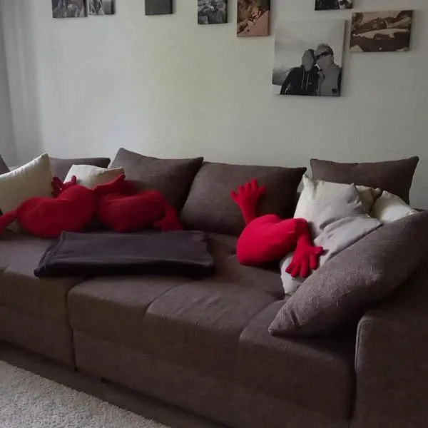 Wohlfühloase historische Altstadt Gundelsheim Neckarstrasse 16 Eingang 2，位于Gundelsheim的酒店