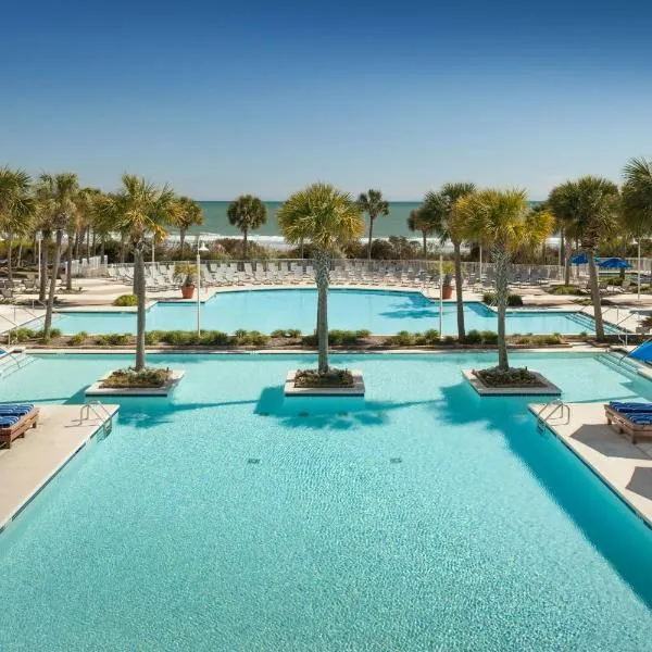 Marriott Myrtle Beach Resort & Spa at Grande Dunes，位于默特尔比奇的酒店
