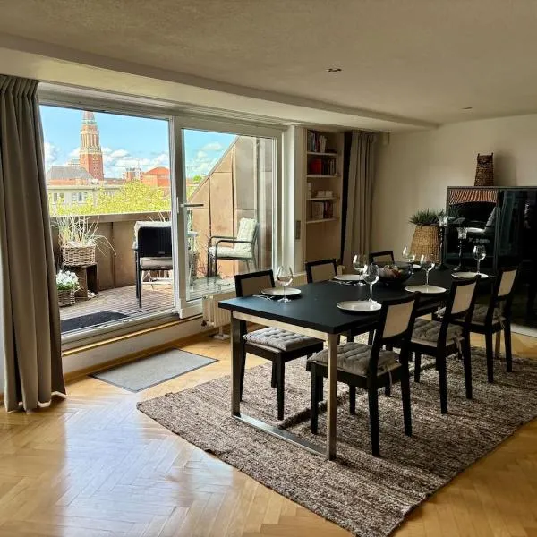 Exklusives Penthouse Apartment Kiel，位于基尔的酒店