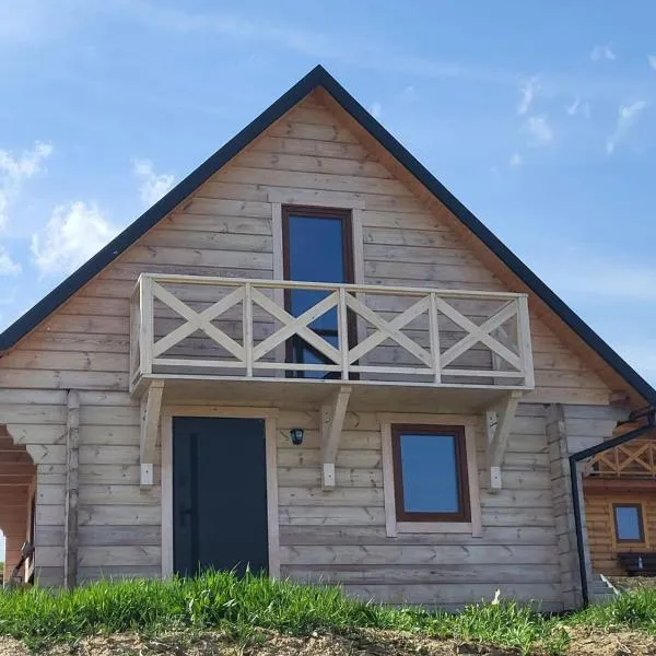 Noclegi Bieszczady, Domek na Bani 2，位于Łukowe的酒店