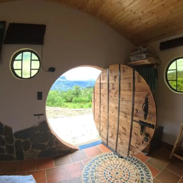 Cabaña Magica Estilo Hobbit，位于Machetá的酒店