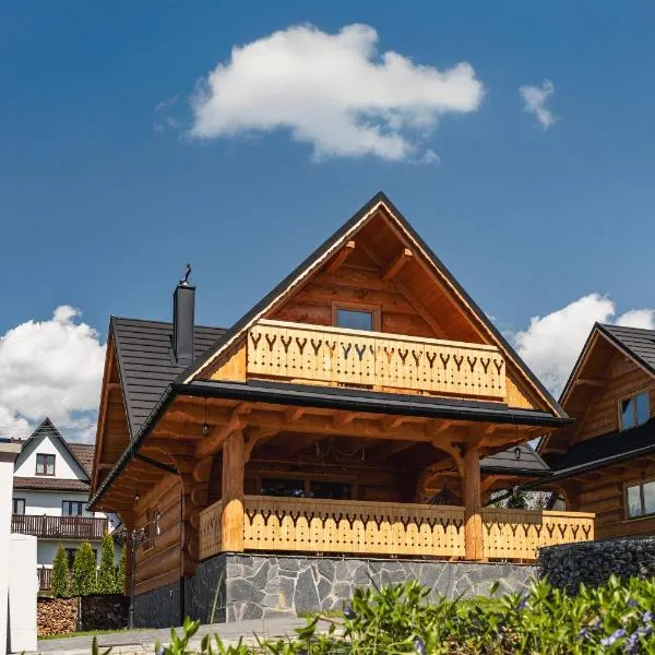 Czorsztyn View Chalets，位于乔尔什滕的酒店