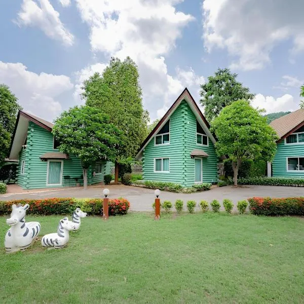 Rockwood house Resort and Thai massage ร็อควู้ด เฮาส์ รีสอร์ท แอนด์ ทรงวาดนวดแผนไทยเพื่อสุขภาพ และสปา，位于Pak Chong的酒店