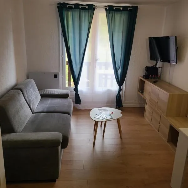 Studio face aux pistes de La Colmiane，位于拉科尔米亚讷的酒店