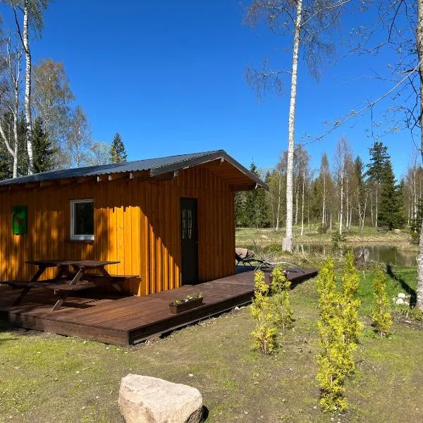 Marika Puhkeküla - Metsanurga Järvemaja，位于Nõva的酒店