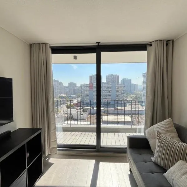 Precioso departamento nuevo con estacionamiento，位于圣地亚哥的酒店