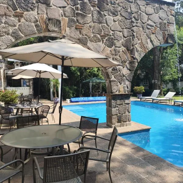 Casa de las Conchas Cuernavaca，位于库埃纳瓦卡的酒店