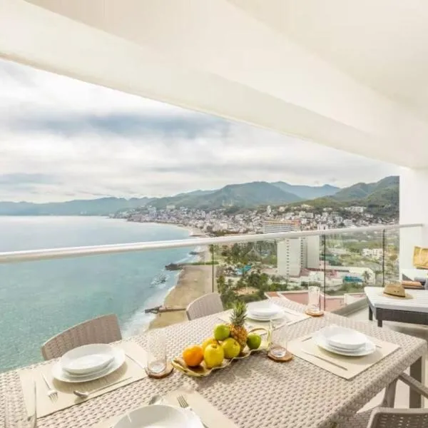 Modern 3BR Beachfront Condo - Harbor 1903 TN，位于巴亚尔塔港的酒店