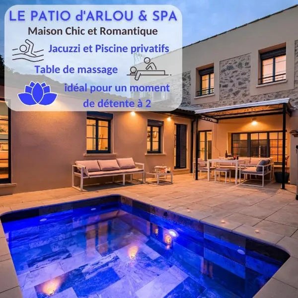 Le Patio d'Arlou & Spa - Relaxant et romantique，位于Fabrezan的酒店