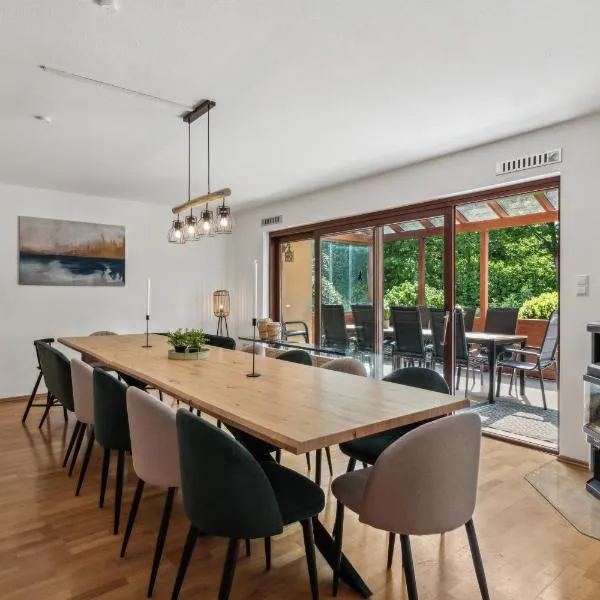 Großes Familienhaus nahe LEGOLAND für Gruppen & Familien mit Garten in ruhiger Lage ALA Living，位于莱普海姆的酒店