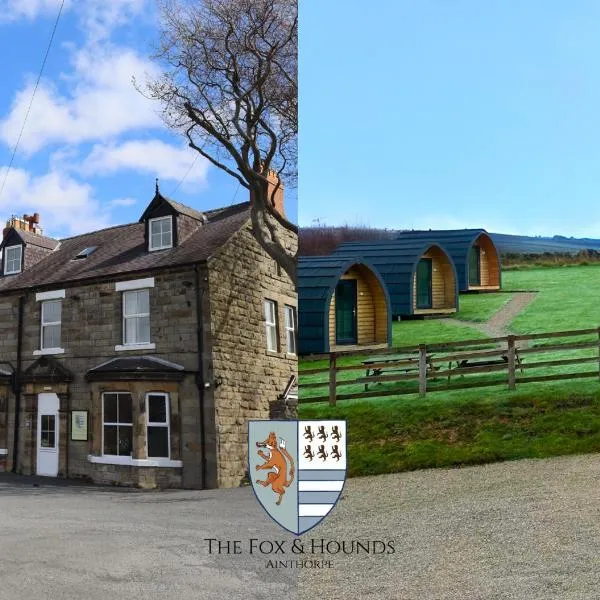 The Fox & Hounds Inn & Camping Pods，位于丹比的酒店