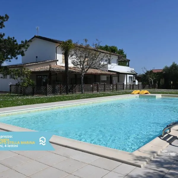 VIVA2 - Numana, quadrilocale in villa con piscina，位于努马纳的酒店