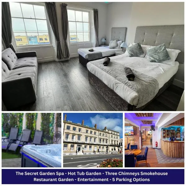 The Jubilee Hotel West- with Spa Facilities & Smokehouse - NEWLY REFURBISHED FACILITIES，位于韦茅斯的酒店
