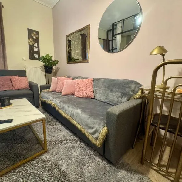 Amethyst, luxury house nearby Delphi，位于Kírra的酒店