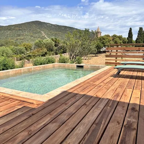 Sposata - maison avec piscine privée - Figari，位于菲加里的酒店
