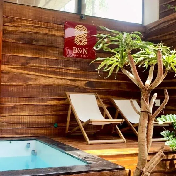 B&N HUE l Villa in Hue，位于Cư Chinh的酒店
