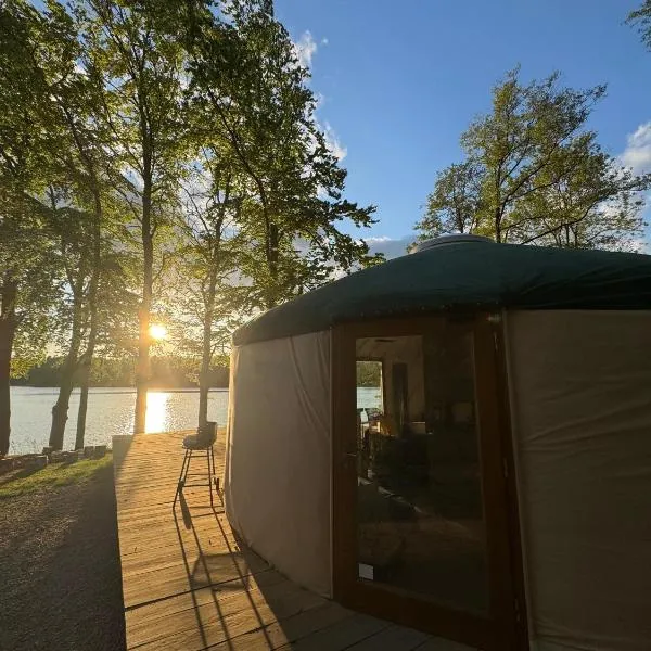 Glamping "Letnisko WISOLA"，位于Ciemnik的酒店