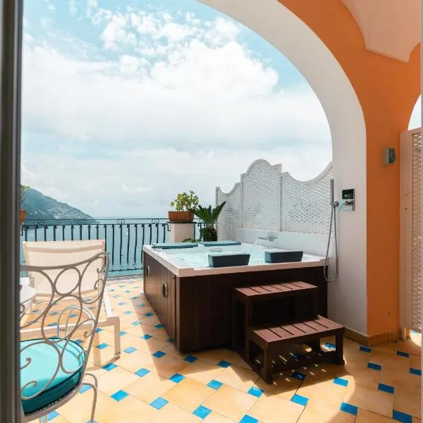 康卡德罗酒店，位于波西塔诺的酒店